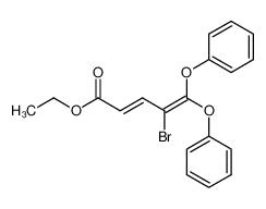 5.5-Diphenoxy-4-brom-penta-2.4-diensaeure-aethylester CAS:19313-52-1 manufacturer & supplier