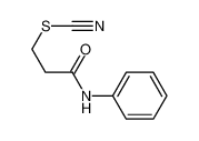 (3-anilino-3-oxopropyl) thiocyanate CAS:19314-02-4 manufacturer & supplier