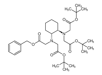 di-tert-butyl 2,2'-(((1R,2R)-2-((2-(benzyloxy)-2-oxoethyl)(2-(tert-butoxy)-2-oxoethyl)amino)cyclohexyl)azanediyl)diacetate CAS:193143-27-0 manufacturer & supplier