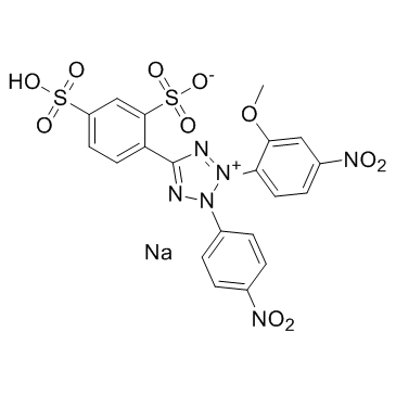 sodium,4-[2-(2-methoxy-4-nitrophenyl)-3-(4-nitrophenyl)tetrazol-2-ium-5-yl]benzene-1,3-disulfonate CAS:193149-74-5 manufacturer & supplier