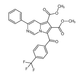 dimethyl 3-phenyl-7-(4-(trifluoromethyl)benzoyl)pyrrolo[1,2-c]pyrimidine-5,6-dicarboxylate CAS:193196-16-6 manufacturer & supplier