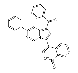 Methanone,(5-benzoyl-3-phenylpyrrolo[1,2-c]pyrimidin-7-yl)(2-nitrophenyl)- CAS:193196-34-8 manufacturer & supplier