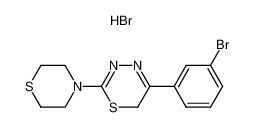 2-Thiomorpholino-5-(3-bromophenyl)-6H-1,3,4-thiadiazine, hydrobromide CAS:193208-31-0 manufacturer & supplier