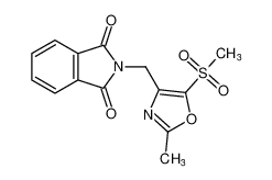 2-((2-methyl-5-(methylsulfonyl)oxazol-4-yl)methyl)isoindoline-1,3-dione CAS:193210-22-9 manufacturer & supplier