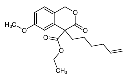 4-Hex-5-enyl-6-methoxy-3-oxo-isochroman-4-carboxylic acid ethyl ester CAS:193214-85-6 manufacturer & supplier