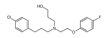 3-((3-(4-chlorophenyl)propyl)(2-(4-fluorophenoxy)ethyl)amino)propan-1-ol CAS:193219-64-6 manufacturer & supplier