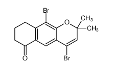 4,10-dibromo-2,2-dimethyl-2,7,8,9-tetrahydro-6H-benzo[g]chromen-6-one CAS:193221-83-9 manufacturer & supplier