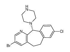 (R)-3-Bromo-8-chloro-11-piperazin-1-yl-6,11-dihydro-5H-benzo[5,6]cyclohepta[1,2-b]pyridine CAS:193276-63-0 manufacturer & supplier