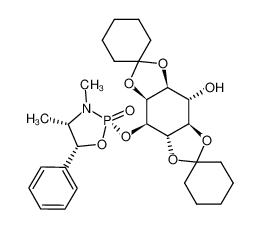 D-1,2,4,5-di-O-cyclohexylidene-3-((2'S,4'S,5'R)-3',4'-dimethyl-5'-phenyl-1',3',2'-oxazaphospholidin-2'-one)-myo-inositol CAS:193285-10-8 manufacturer & supplier