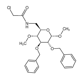 methyl 2,3-di-O-benzyl-6-chloroacetamido-6-deoxy-4-O-methyl-α-D-glucopyranoside CAS:193287-50-2 manufacturer & supplier