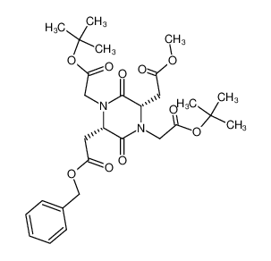 ((2S,5S)-2-Benzyloxycarbonylmethyl-4-tert-butoxycarbonylmethyl-5-methoxycarbonylmethyl-3,6-dioxo-piperazin-1-yl)-acetic acid tert-butyl ester CAS:193287-69-3 manufacturer & supplier