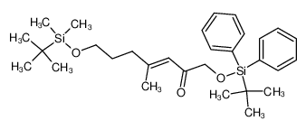 (E)-7-[(tert-butyldimethylsilyl)oxy]-1-[(tert-butyldiphenylsilyl)oxy]-4-methyl-3-hepten-2-one CAS:193292-62-5 manufacturer & supplier