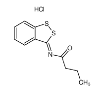 N-Benzo[1,2]dithiol-(3Z)-ylidene-butyramide; hydrochloride CAS:19331-42-1 manufacturer & supplier