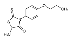 5-methyl-3-(4-propoxy-phenyl)-2-thioxo-thiazolidin-4-one CAS:19334-87-3 manufacturer & supplier