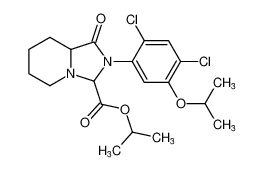 isopropyl 2-(2,4-dichloro-5-isopropoxyphenyl)-1-oxooctahydroimidazo[1,5-a]pyridine-3-carboxylate CAS:193341-61-6 manufacturer & supplier