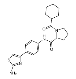 (R)-N-(4-(2-aminothiazol-4-yl)phenyl)-1-(cyclohexanecarbonyl)pyrrolidine-2-carboxamide CAS:193348-73-1 manufacturer & supplier