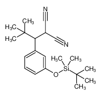 2-(1-(3-((tert-butyldimethylsilyl)oxy)phenyl)-2,2-dimethylpropyl)malononitrile CAS:193351-18-7 manufacturer & supplier