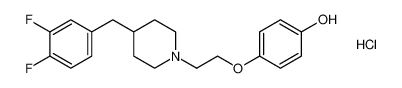 4-(2-(4-(3,4-difluorobenzyl)piperidin-1-yl)ethoxy)phenol hydrochloride CAS:193355-83-8 manufacturer & supplier