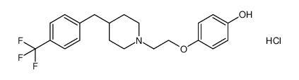 4-(2-(4-(4-(trifluoromethyl)benzyl)piperidin-1-yl)ethoxy)phenol hydrochloride CAS:193355-90-7 manufacturer & supplier