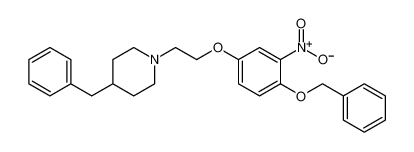 4-benzyl-1-(2-(4-(benzyloxy)-3-nitrophenoxy)ethyl)piperidine CAS:193358-00-8 manufacturer & supplier