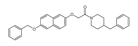 2-((6-(benzyloxy)naphthalen-2-yl)oxy)-1-(4-benzylpiperidin-1-yl)ethan-1-one CAS:193358-06-4 manufacturer & supplier