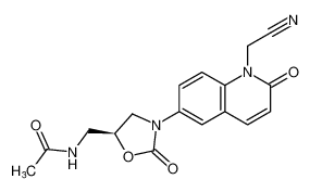 (S)-N-((3-(1-(cyanomethyl)-2-oxo-1,2-dihydroquinolin-6-yl)-2-oxooxazolidin-5-yl)methyl)acetamide CAS:193359-44-3 manufacturer & supplier