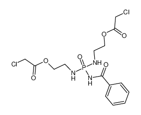 ((benzamidophosphoryl)bis(azanediyl))bis(ethane-2,1-diyl) bis(2-chloroacetate) CAS:19336-51-7 manufacturer & supplier