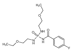 N-(bis((2-ethoxyethyl)amino)phosphoryl)-4-fluorobenzamide CAS:19336-65-3 manufacturer & supplier