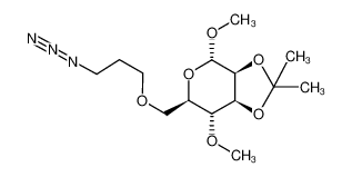 (3aS,4S,6R,7R,7aS)-6-(3-Azido-propoxymethyl)-4,7-dimethoxy-2,2-dimethyl-tetrahydro-[1,3]dioxolo[4,5-c]pyran CAS:193360-10-0 manufacturer & supplier