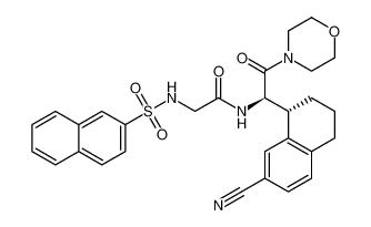 N-((R)-1-((R)-7-cyano-1,2,3,4-tetrahydronaphthalen-1-yl)-2-morpholino-2-oxoethyl)-2-(naphthalene-2-sulfonamido)acetamide CAS:193402-89-0 manufacturer & supplier