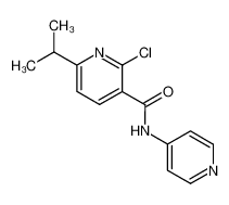 2-chloro-6-isopropyl-N-(4-pyridinyl)pyridine-3-carboxamide CAS:193407-79-3 manufacturer & supplier