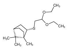 (1S,2S,4S)-2-(2,2-diethoxyethylsulfanyl)-1,7,7-trimethylbicyclo[2.2.1]heptane CAS:193414-69-6 manufacturer & supplier