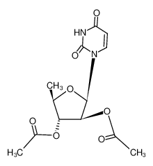 Acetic acid (2R,3S,4R,5R)-4-acetoxy-2-(2,4-dioxo-3,4-dihydro-2H-pyrimidin-1-yl)-5-methyl-tetrahydro-furan-3-yl ester CAS:19342-28-0 manufacturer & supplier