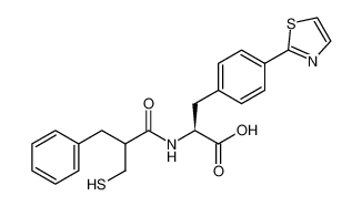 (2S)-2-(2-benzyl-3-mercaptopropanamido)-3-(4-(thiazol-2-yl)phenyl)propanoic acid CAS:193420-52-9 manufacturer & supplier