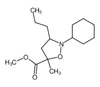 2-cyclohexyl-5-methyl-3-propyl-isoxazolidine-5-carboxylic acid methyl ester CAS:19345-10-9 manufacturer & supplier