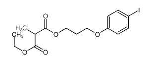 1-O-ethyl 3-O-[3-(4-iodophenoxy)propyl] 2-methylpropanedioate CAS:193463-94-4 manufacturer & supplier