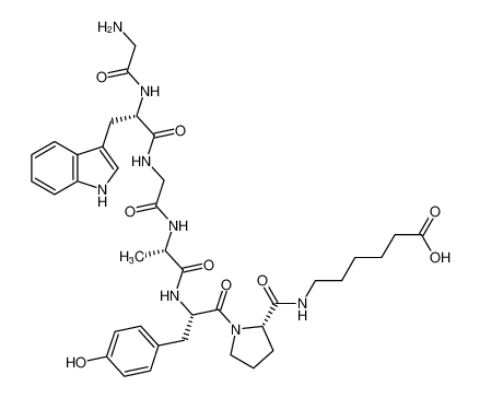 L-Prolinamide,glycyl-L-tryptophylglycyl-L-alanyl-L-tyrosyl-N-(5-carboxypentyl)- CAS:193467-87-7 manufacturer & supplier