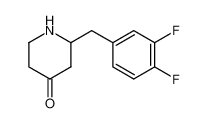 (+-)-2-[(3,4-difluorophenyl)methyl]-4-piperidinone CAS:193469-43-1 manufacturer & supplier