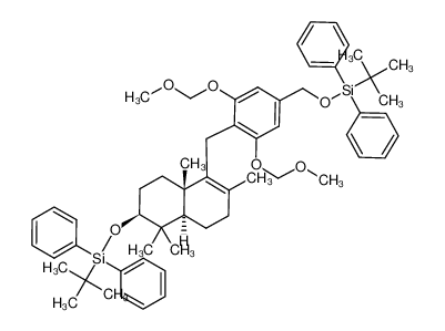 (3S,4aR,8aS)-3-(tert-Butyl-diphenyl-silanyloxy)-8-[4-(tert-butyl-diphenyl-silanyloxymethyl)-2,6-bis-methoxymethoxy-benzyl]-4,4,7,8a-tetramethyl-1,2,3,4,4a,5,6,8a-octahydro-naphthalene CAS:193471-32-8 manufacturer & supplier