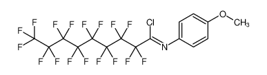 (Z)-2,2,3,3,4,4,5,5,6,6,7,7,8,8,9,9,9-heptadecafluoro-N-(4-methoxyphenyl)nonanimidoyl chloride CAS:193477-06-4 manufacturer & supplier