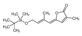 (Z)-5-((E)-4-((tert-butyldimethylsilyl)oxy)-2-methylbut-2-en-1-ylidene)-3-methylfuran-2(5H)-one CAS:193478-05-6 manufacturer & supplier