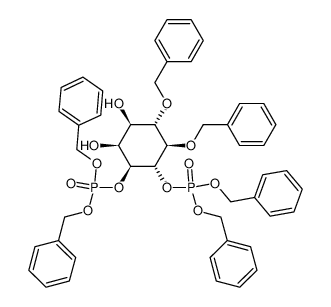 Phosphoric acid dibenzyl ester (1S,2S,3R,4S,5R,6S)-3,4-bis-benzyloxy-2-(bis-benzyloxy-phosphoryloxy)-5,6-dihydroxy-cyclohexyl ester CAS:193481-45-7 manufacturer & supplier