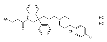 3-amino-N-(5-(4-(4-chlorophenyl)-4-hydroxypiperidin-1-yl)-2,2-diphenylpentyl)propanamide dihydrochloride CAS:193541-69-4 manufacturer & supplier