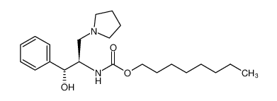 octyl ((1R,2R)-1-hydroxy-1-phenyl-3-(pyrrolidin-1-yl)propan-2-yl)carbamate CAS:193545-95-8 manufacturer & supplier