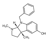 (3aS,8aR)-8-Benzyl-1,3a-dimethyl-1,2,3,3a,8,8a-hexahydro-pyrrolo[2,3-b]indol-5-ol CAS:193604-42-1 manufacturer & supplier