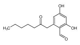 2,4-dihydroxy-6-(2'-oxoheptyl)benzaldehyde CAS:193617-76-4 manufacturer & supplier