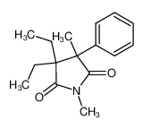 3,3-diethyl-1,4-dimethyl-4-phenyl-pyrrolidine-2,5-dione CAS:19362-60-8 manufacturer & supplier