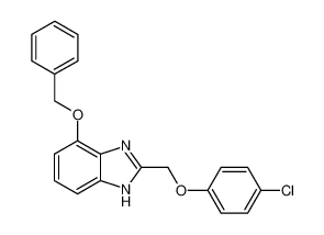 4-Benzyloxy-2-(4-chloro-phenoxymethyl)-1H-benzoimidazole CAS:193628-01-2 manufacturer & supplier