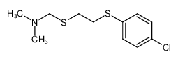 4-Chlor-1-(2-dimethylaminomethylmercapto-aethylmercapto)-benzol CAS:19366-39-3 manufacturer & supplier