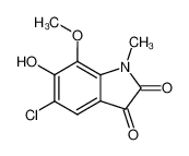 5-chloro-6-hydroxy-7-methoxy-1-methyl-indole-2,3-dione CAS:19367-83-0 manufacturer & supplier